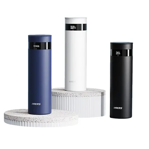 华为智选 哈尔斯智能保温杯440ML【360不锈钢】